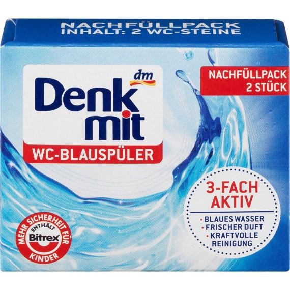 Пігулки для підвісного блоку в унітаз Denkmit 2 шт. (13310651)