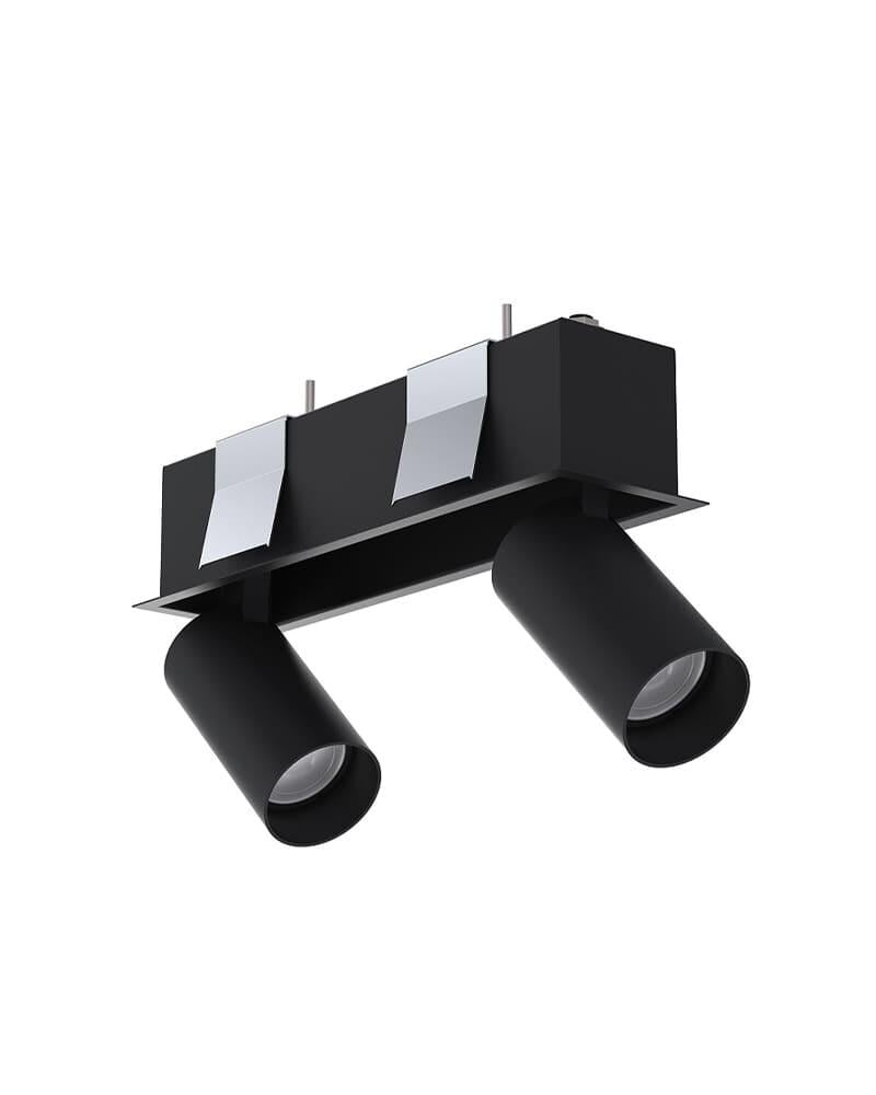 Светильник Nowodvorski 10460 Mono Deep II GU10 2x10W IP20 Bl (14013024)