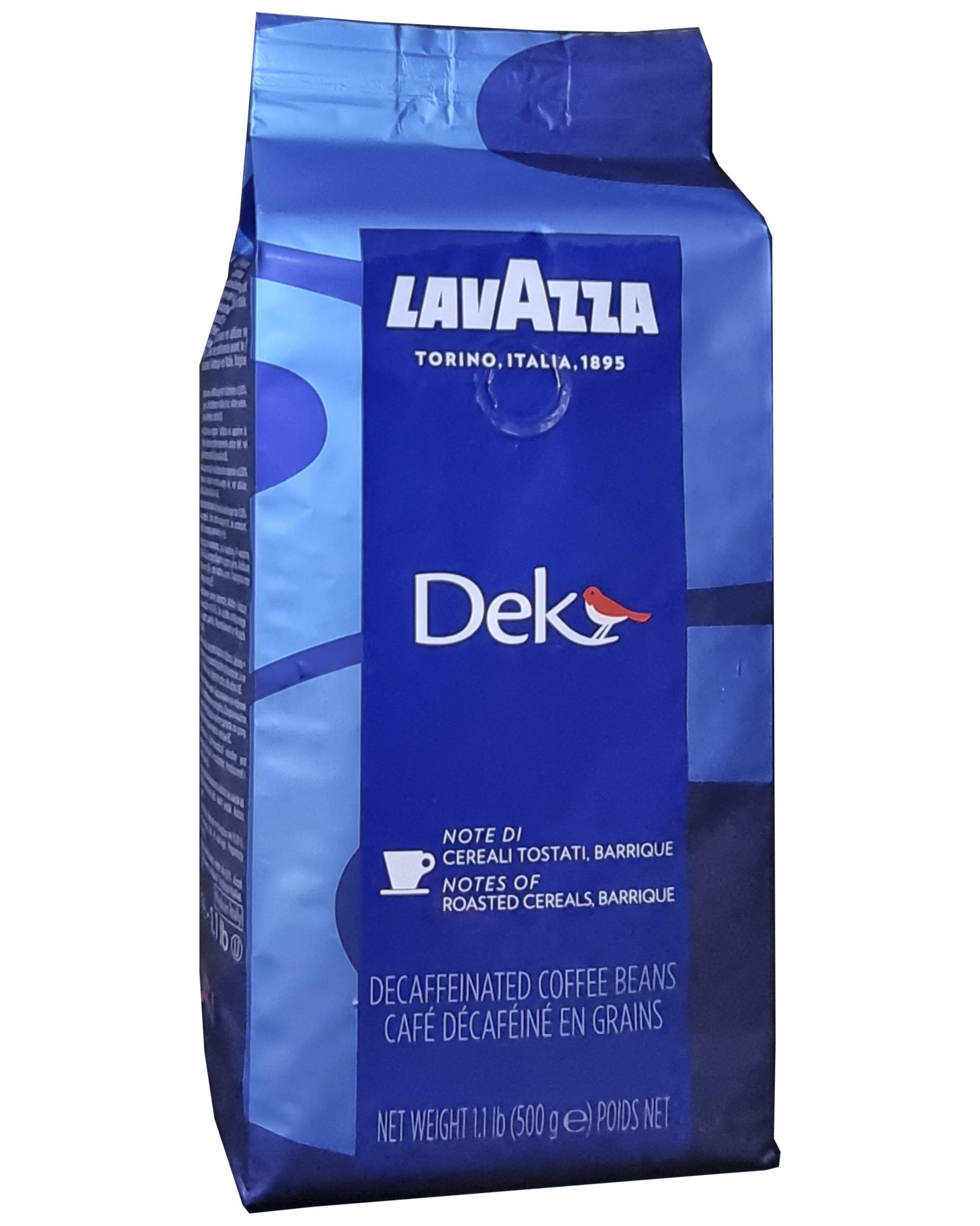 Кофе Lavazza Caffe Decaffeinato в зернах без кофеина 500 г (55495)