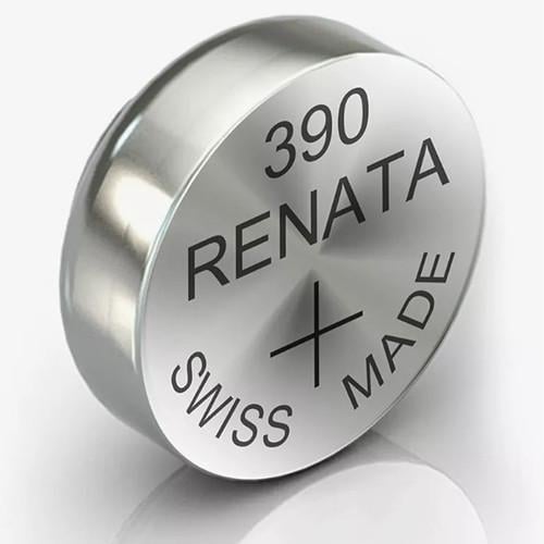 Батарейка часовая Renata 1 шт. R390 Silver Oxide (SR1130SW) - фото 1