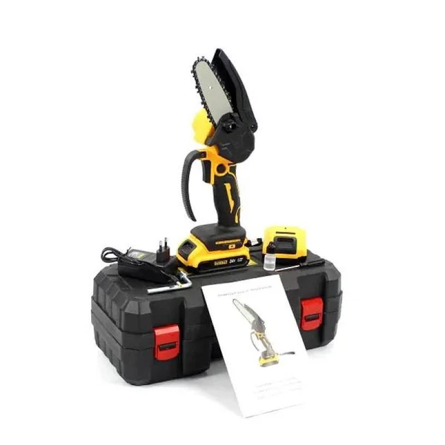 Пила акумуляторна ланцюгова 8" на 2 акумулятори 21V в кейсі (2757576106) - фото 2