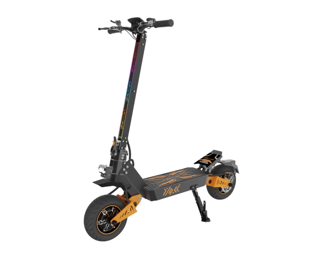 Электросамокат X-boost 005 Черный/Оранжевый