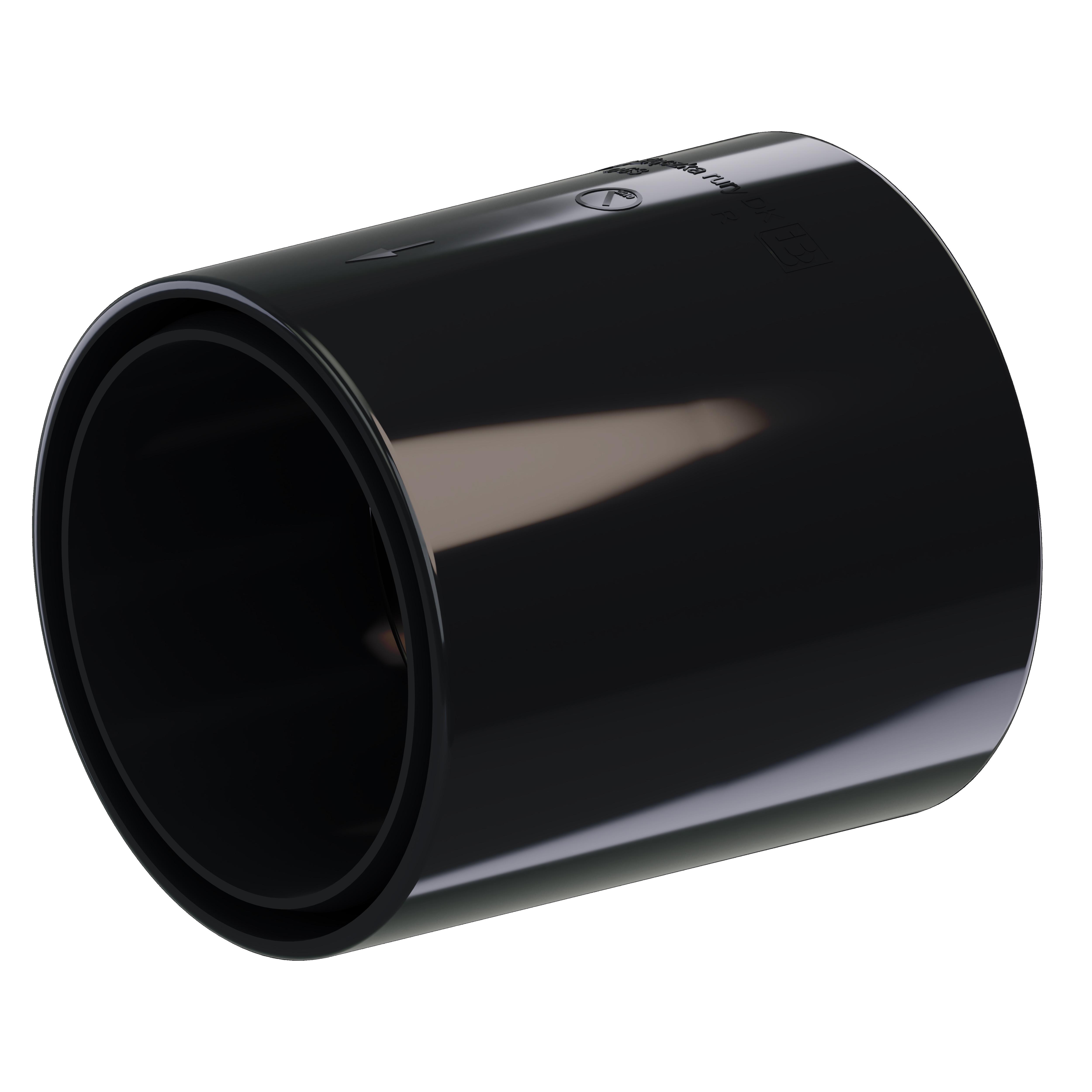 Муфта трубы KROP 90 мм Черный (2075) Муфта трубы KROP 90 мм Черный (2075)