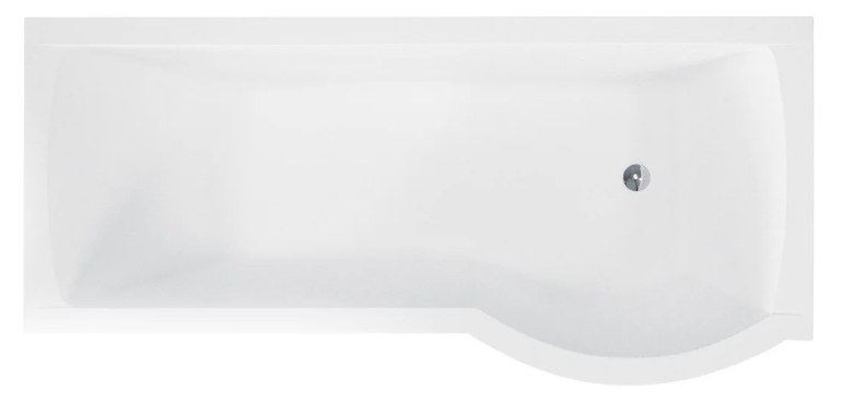 Ванна акриловая Besco INSPIRO правосторонняя 150x70 см (1145140455)