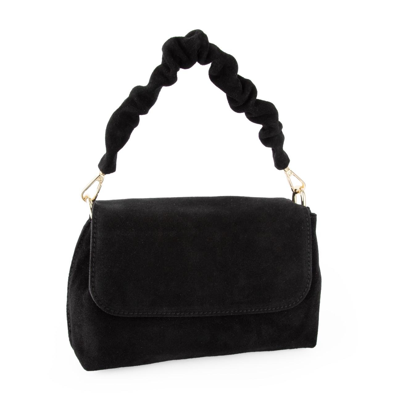 Сумка женская замшевая Virginia Conti 04052 Черный (2765516848)