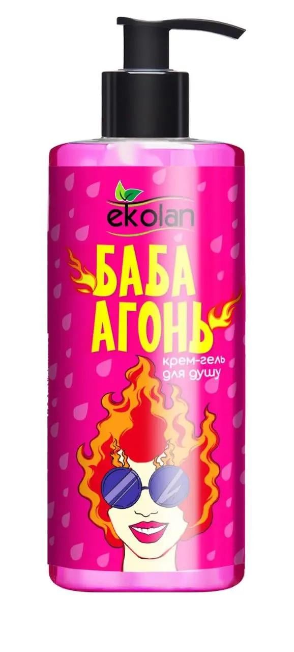 Крем-гель для душу Ekolan Баба-агонь 700 г