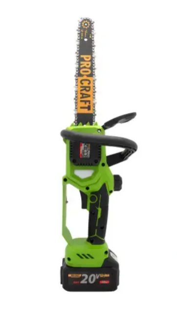 Пила цепная аккумуляторная ProCraft с 1 АКБ (PKA-34) - фото 2 Пила цепная аккумуляторная ProCraft с 1 АКБ (PKA-34) - фото 2