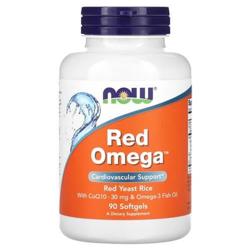 Омега-3 NOW Red Omega 90 Softgels (NOW-01675)