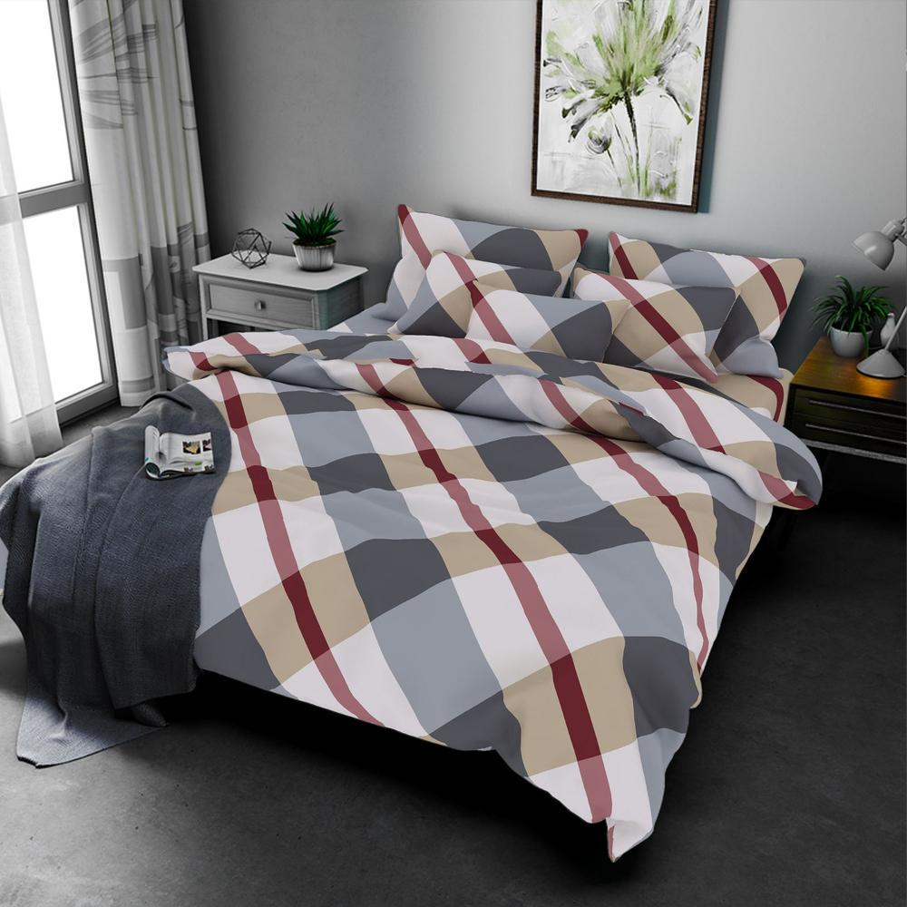 Комплект постельного белья Family Ромбы бязь голд 9985598 (DR012846)