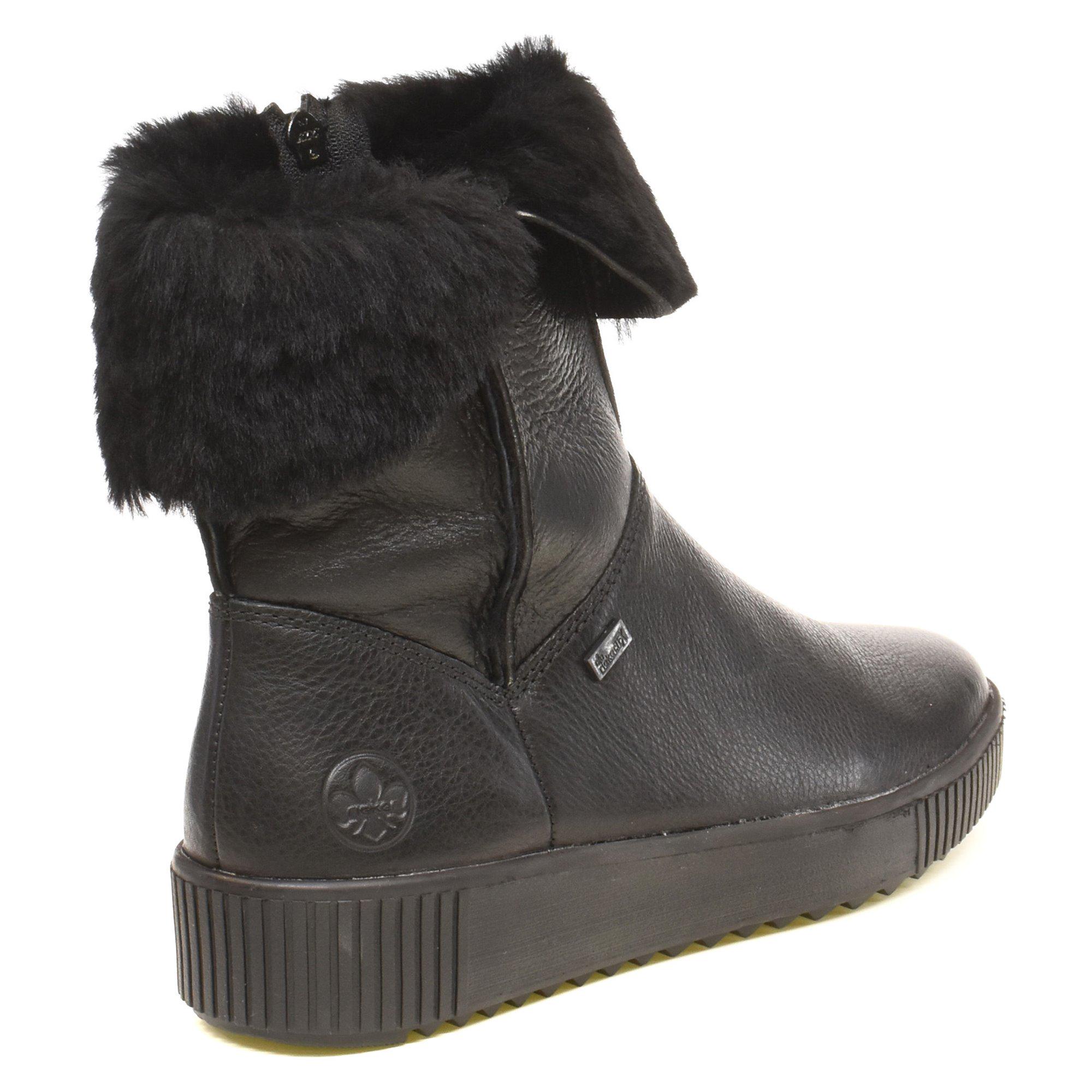 Напівчоботи жіночі зимові Rieker р. 36 Чорний (013450-36) - фото 2 Напівчоботи жіночі зимові Rieker р. 36 Чорний (013450-36) - фото 2