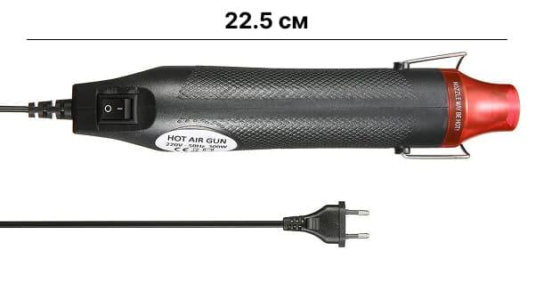 Фен электрический для термоусадочных трубок и гильз 220В (30365066) - фото 3 Фен электрический для термоусадочных трубок и гильз 220В (30365066) - фото 3