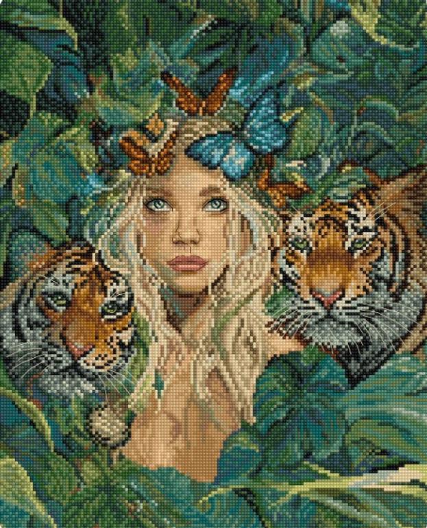 Набір для вишивання хрестиком L9974 Nature's Muse