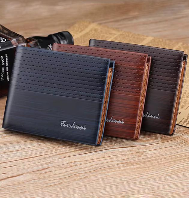 Кошелек мужской Fuerdanni для денег и карт винтажный стиль PU кожа Черный - фото 9 Кошелек мужской Fuerdanni для денег и карт винтажный стиль PU кожа Черный - фото 9