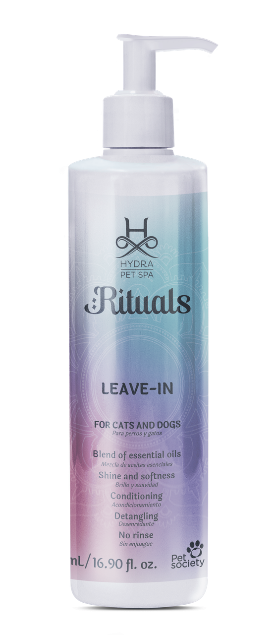 Кондиціонер для шерсті собак і котів Hydra Pet Spa Rituals Leave-In Finisher незмивний 500 мл (29670084)
