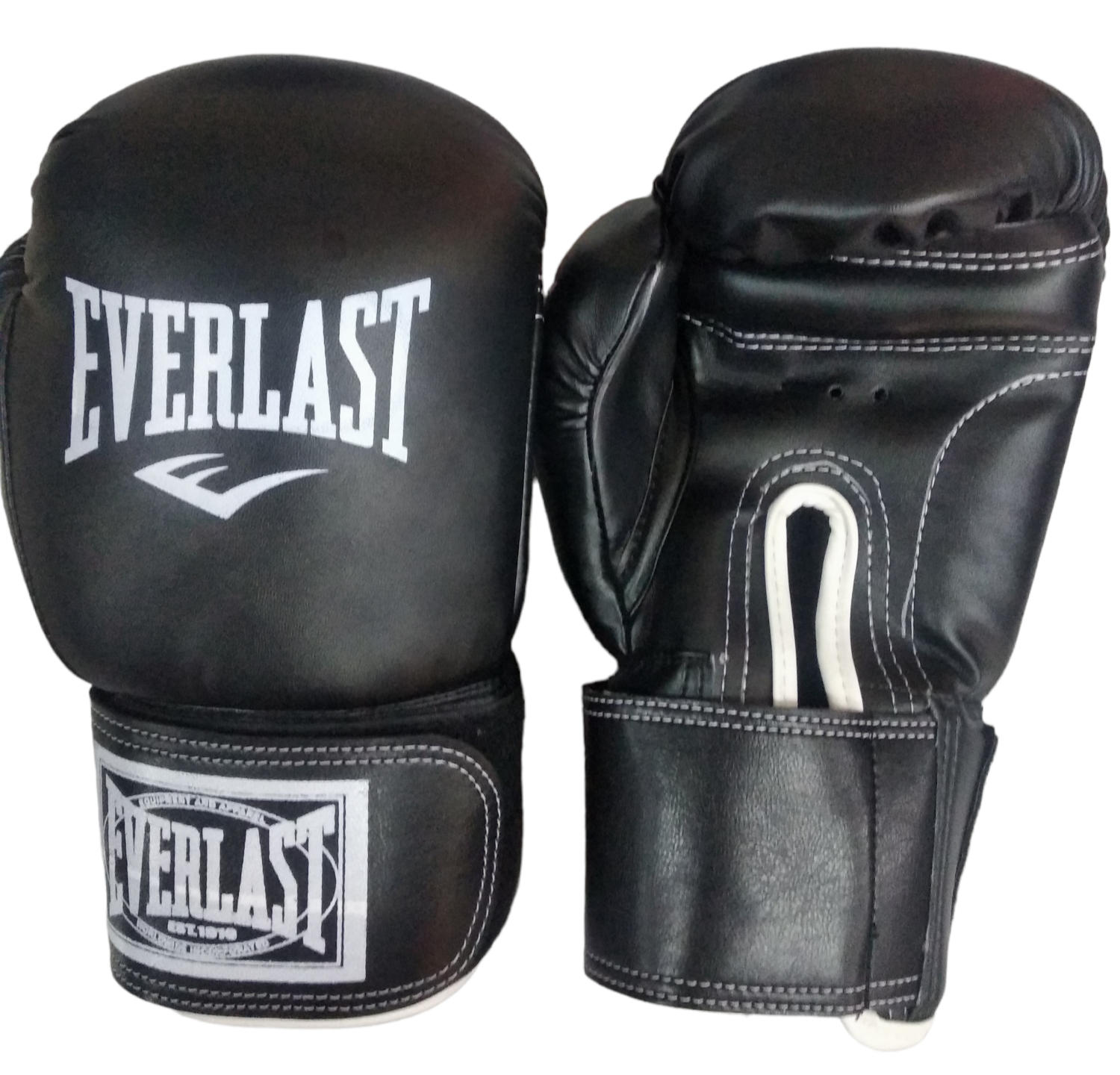 Боксерские перчатки Lev Sport EVERLAST стрейч р. 12 Черный (8585053829321)
