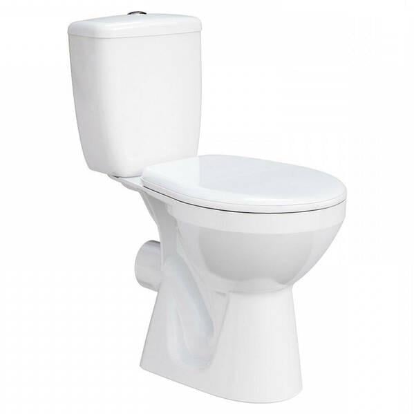 Унітаз-компакт Cersanit Mito Grey 373 010 CCKZ1011552058/TK002-005 із сидінням з поліпропілену