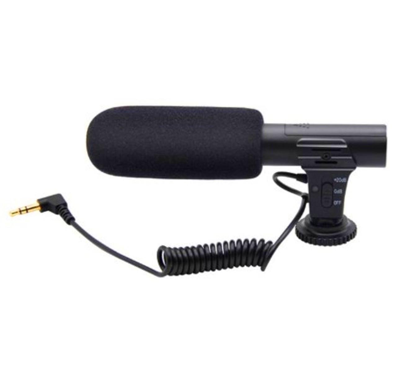 Микрофон накамерный Mamen MIC 05 для камер и смартфонов