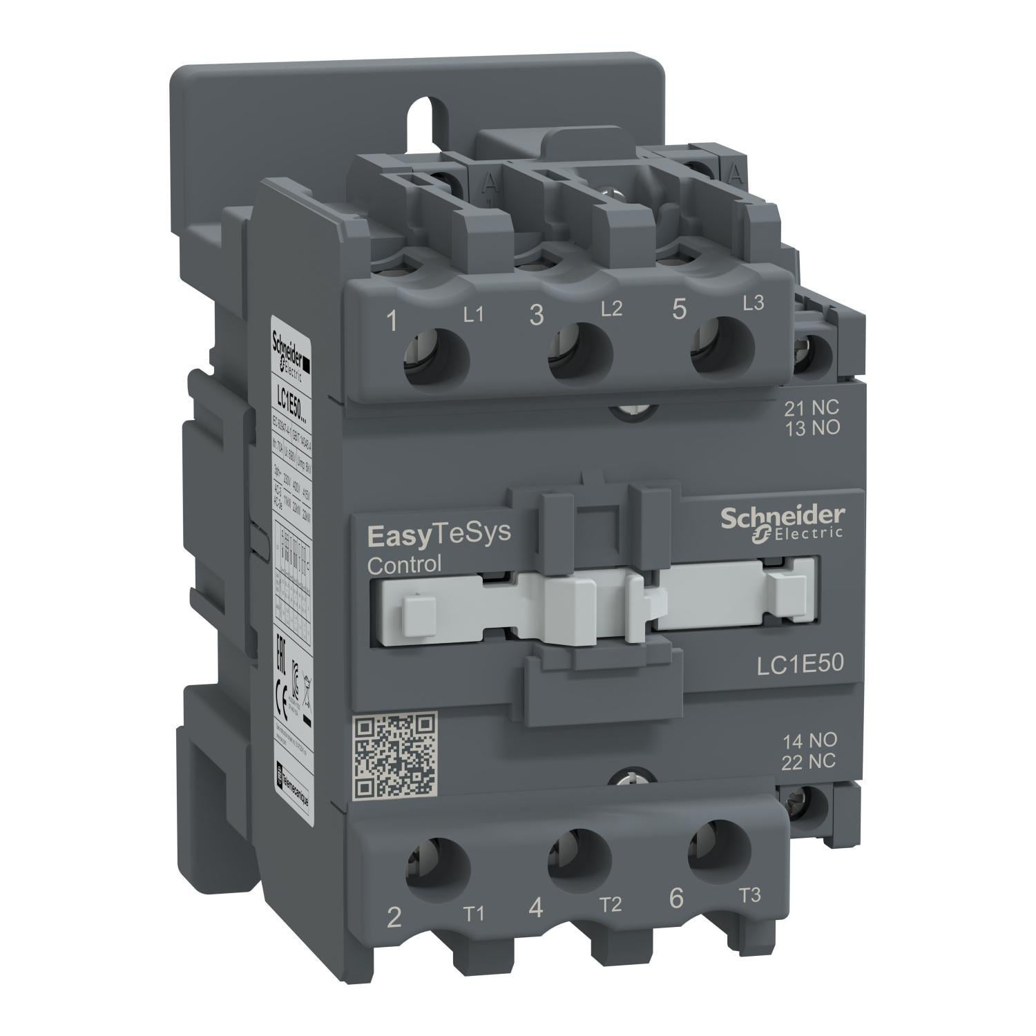 Контактор-пускатель Schneider Electric Easy TeSys 50А 110 В 1NO+1NC (LC1E50F5) Контактор-пускатель Schneider Electric Easy TeSys 50А 110 В 1NO+1NC (LC1E50F5)