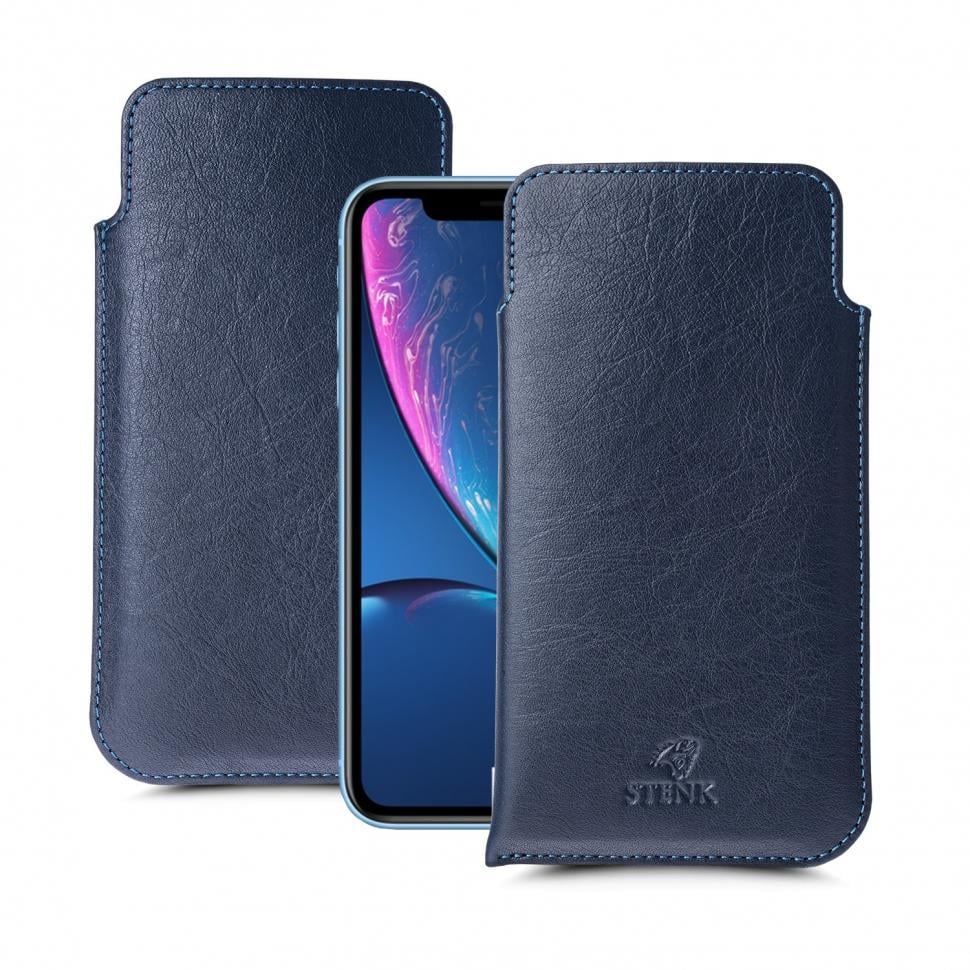 Футляр Stenk Elegance для Apple iPhone XR Синий (62996)