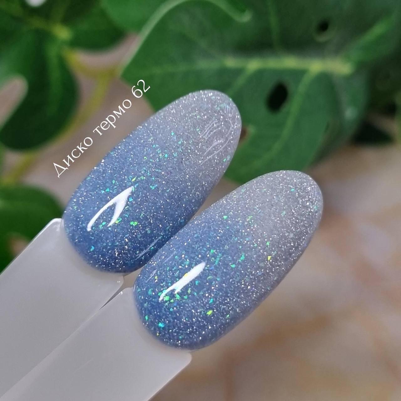 Гель-лак SVN світловідбивний термо № 62 - фото 2