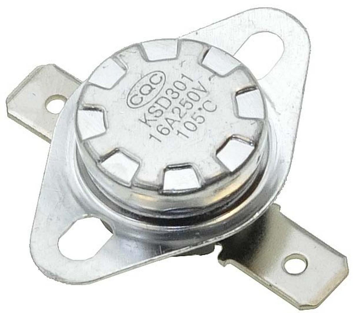 Термореле для утюгов и обогревателей KSD 301/KSD 303 105хC 16A 250V (tr110)