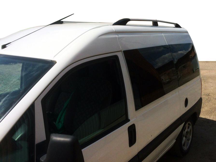 Рейлинги Серый мат короткая база Digital Designs для Citroen Jumpy 1996-2007 гг. алюминий/пластик Серый