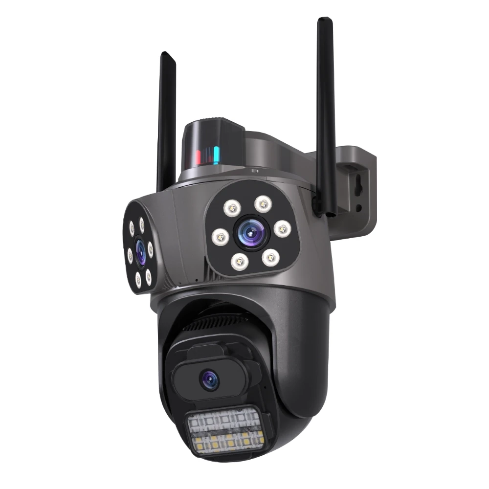 IP-камера відеоспостереження вулична TOX A35H ICSEE 9 MP WiFi 3в1 стеження за людьми (29817176)