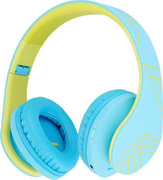 Навушники з мікрофоном PowerLocus P2 Blue/Green (548037)