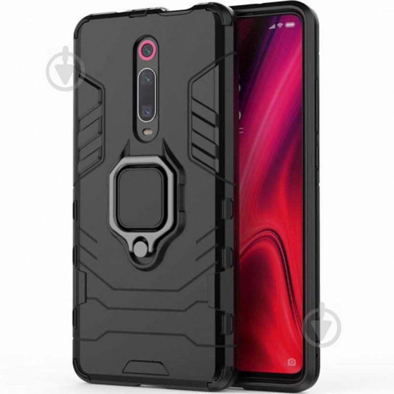 Ударопрочный чехол Epik Transformer Ring для Xiaomi Redmi K20 / K20 Pro / Mi9T / Mi9T Pro Черный (715242) Ударопрочный чехол Epik Transformer Ring для Xiaomi Redmi K20 / K20 Pro / Mi9T / Mi9T Pro Черный (715242)