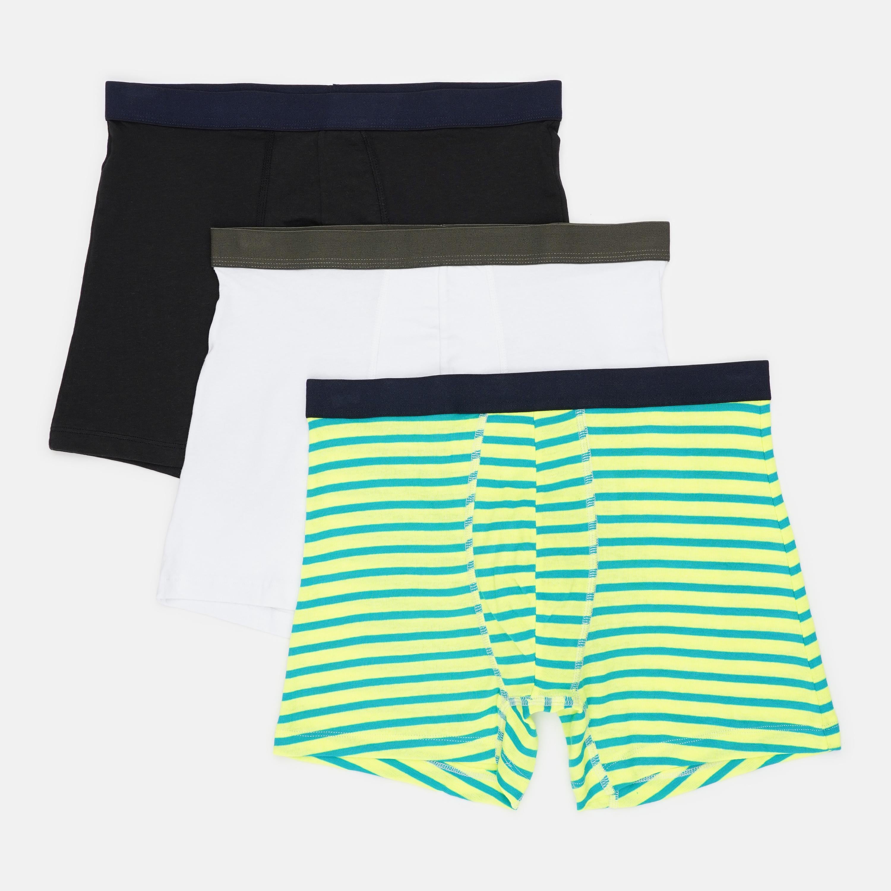 Набір трусів чоловічих Basic Collection M 3 шт. Чорний/Білий (14380929355)