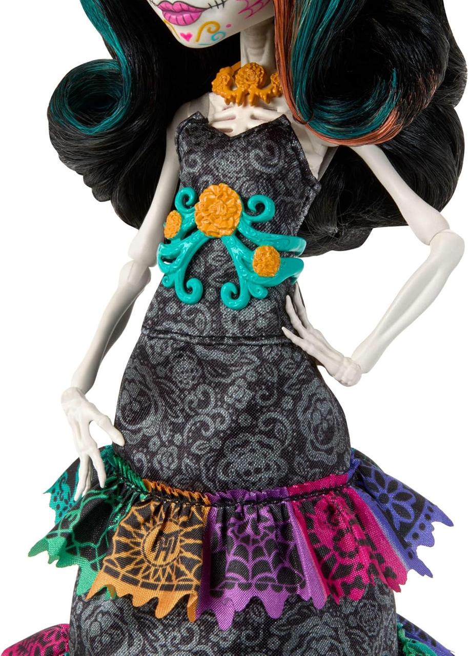 Кукла Monster High Skelita Calaveras Dia De Muertos Collectible Howliday (2604437977) - фото 5