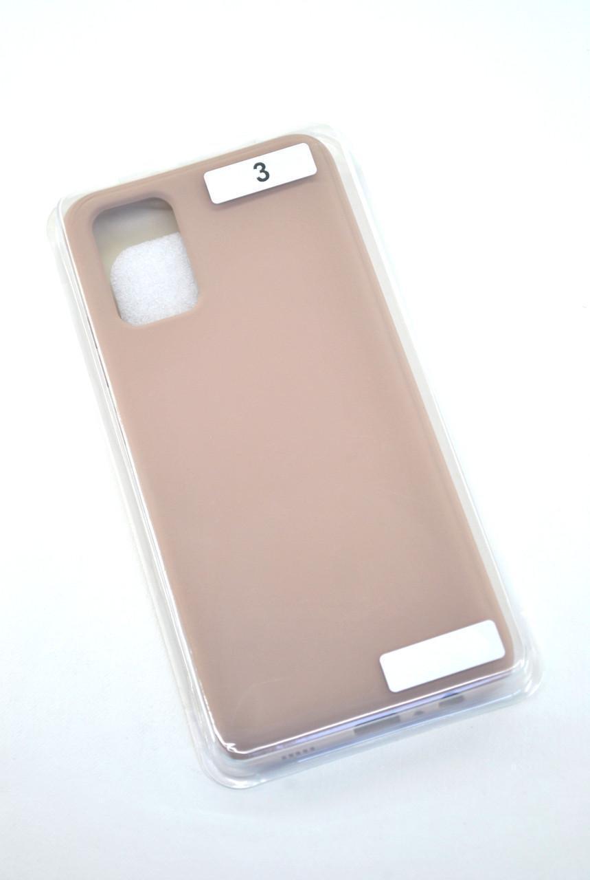 Чохол для телефону Samsung A03/A035 Silicone FULL №3 Pink sand (4you)