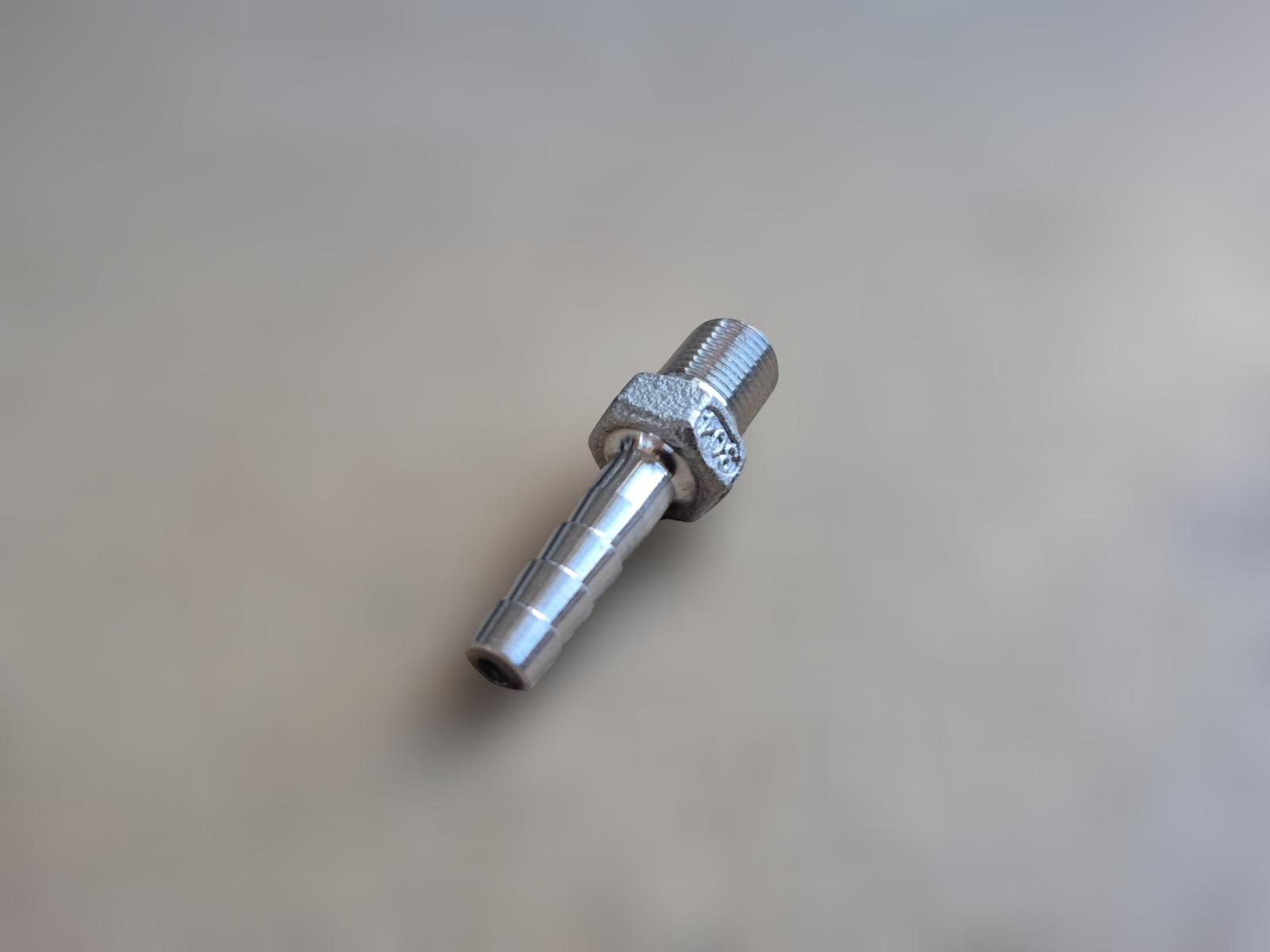 Штуцер шланговий різьбовий DN6 AISI304 BSPP Class-150 ялинка н/ж сталь ЗР 6 мм 1/8" (29203154) - фото 7 Штуцер шланговий різьбовий DN6 AISI304 BSPP Class-150 ялинка н/ж сталь ЗР 6 мм 1/8" (29203154) - фото 7