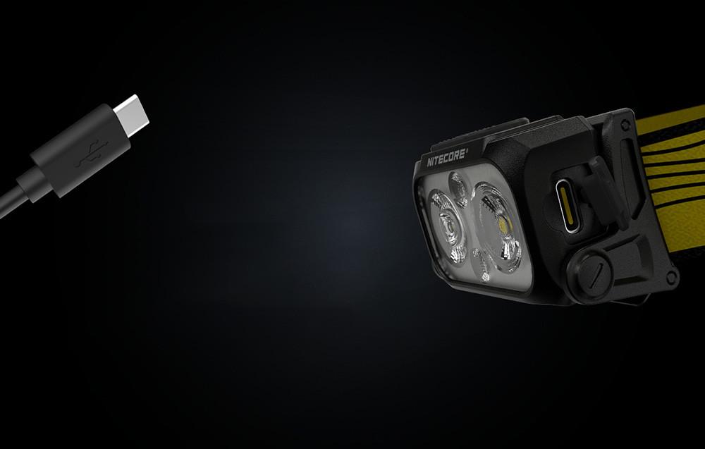 Ультралегкий налобний ліхтар Nitecore NU25 USB C Чорний - фото 8 Ультралегкий налобний ліхтар Nitecore NU25 USB C Чорний - фото 8