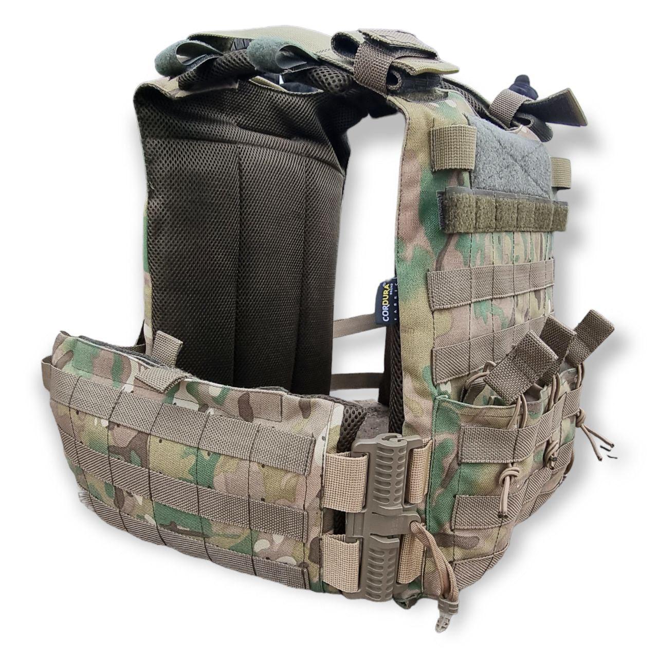 Плитоноска з швидким скиданням 3 підсумка типу АК - фото 5 Плитоноска з швидким скиданням 3 підсумка типу АК - фото 5