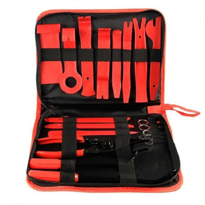 Набір знімачів пістонів/обшивки салону/магнітол MHZ у чохлі S 19 шт. (E41dd778)