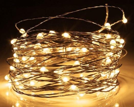 Гирлянда нить Rапли росы 200 LED 15 м Белый теплый (029394221-Т)