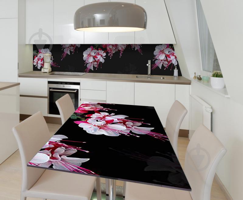 Наклейка 3Д виниловая на стол Zatarga «Лёгкость бытия» 650х1200 мм для домов, квартир, столов, кофейн, кафе Наклейка 3Д виниловая на стол Zatarga «Лёгкость бытия» 650х1200 мм для домов, квартир, столов, кофейн, кафе