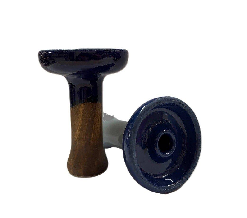Чаша для кальяна Overcup Killa глина покрыта глазурью 9,5 см Blue (23390)