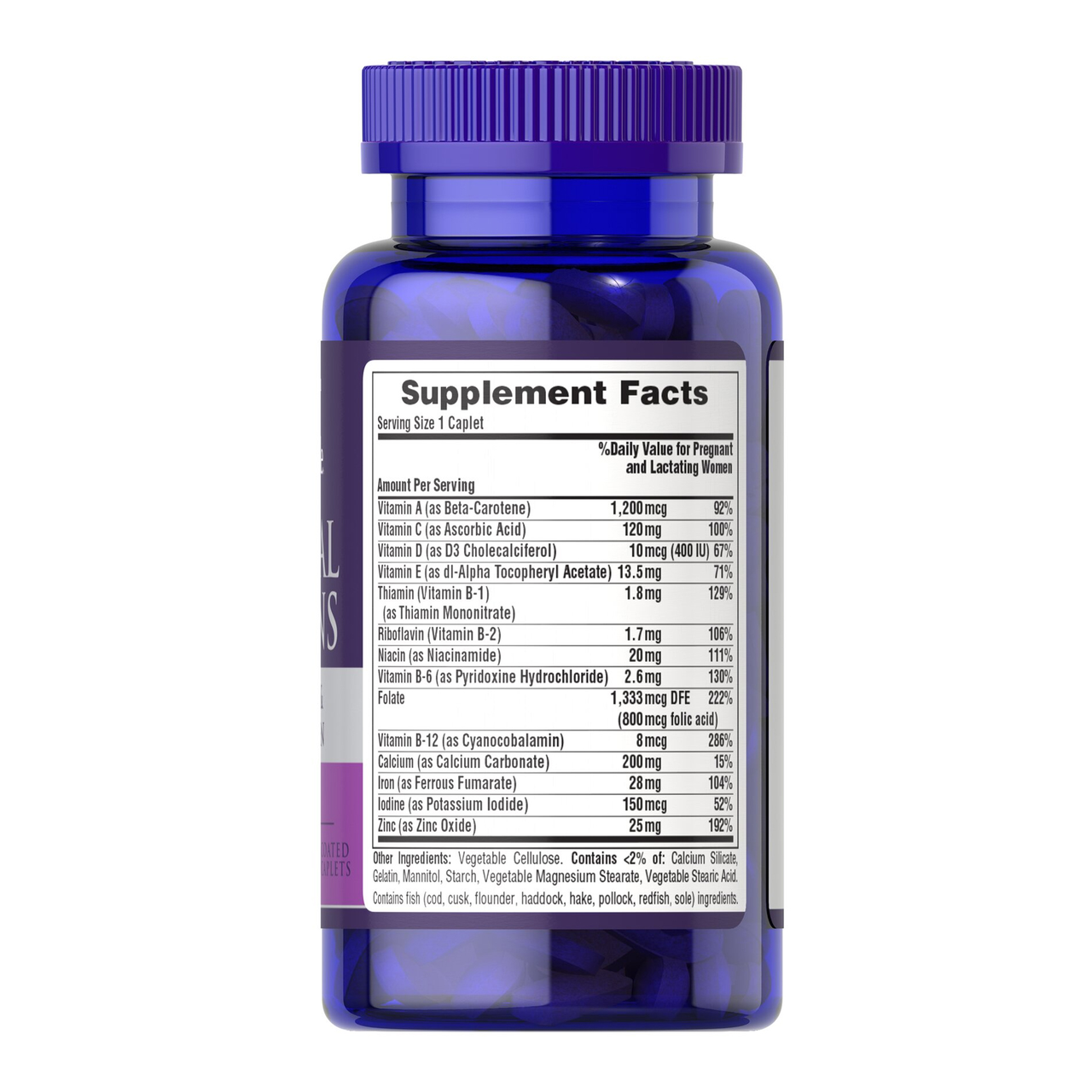 Комплекс для вагітних Puritan's Pride Prenatal Vitamins 100 капс. (09257-01) - фото 2 Комплекс для вагітних Puritan's Pride Prenatal Vitamins 100 капс. (09257-01) - фото 2