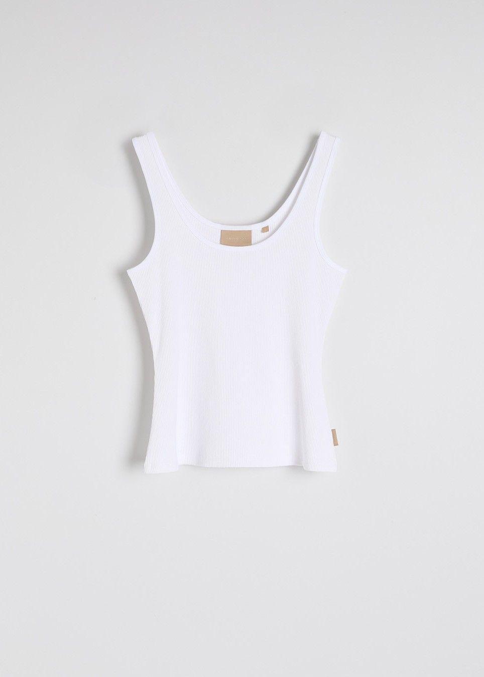 Топ женский в рубчик Diverse WAZUM BM Черный (5905384097255) - фото 5