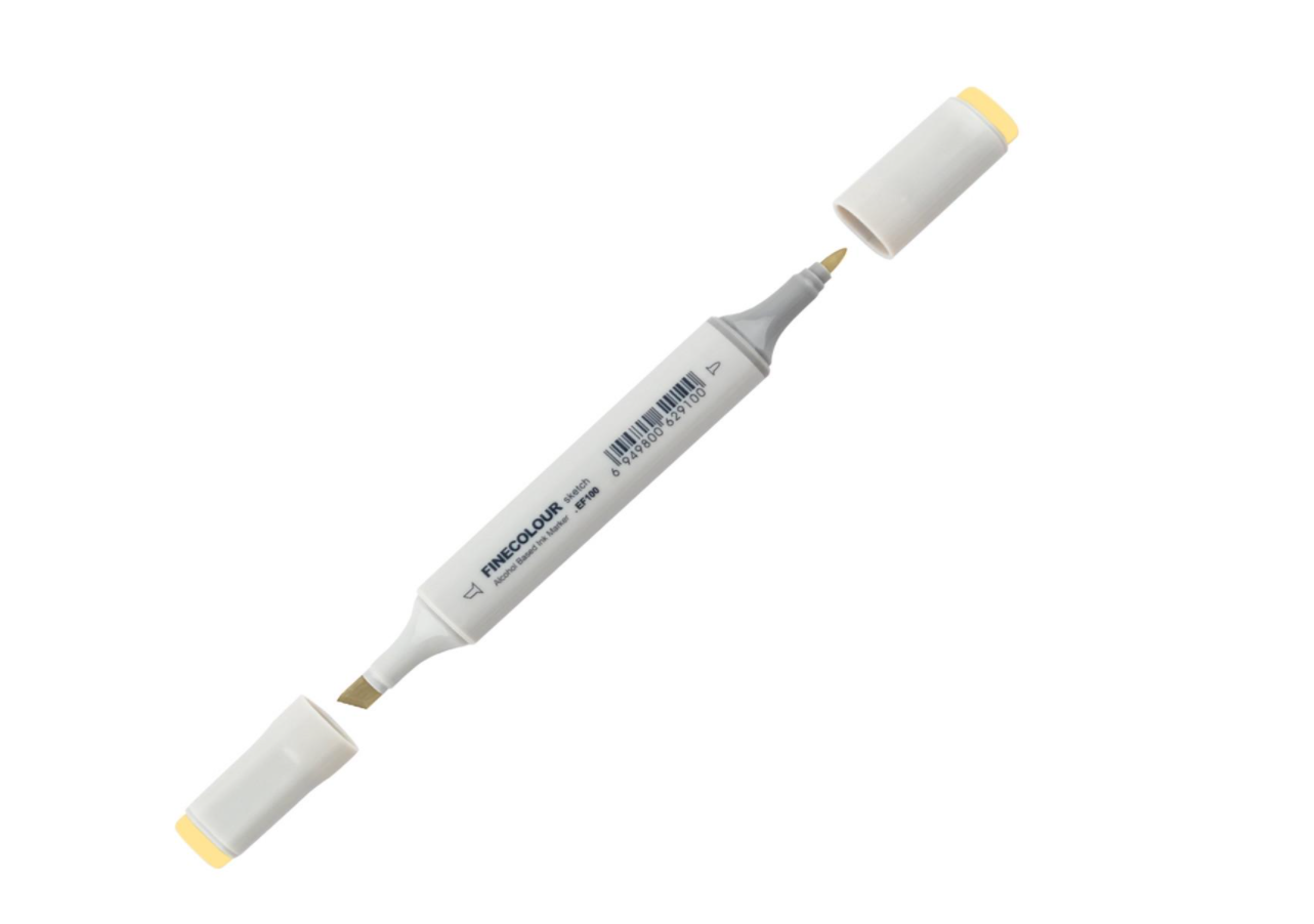 Маркер спиртовий Finecolour Sketchmarker 003 Y3 Жовтий (EF100-3) Маркер спиртовий Finecolour Sketchmarker 003 Y3 Жовтий (EF100-3)