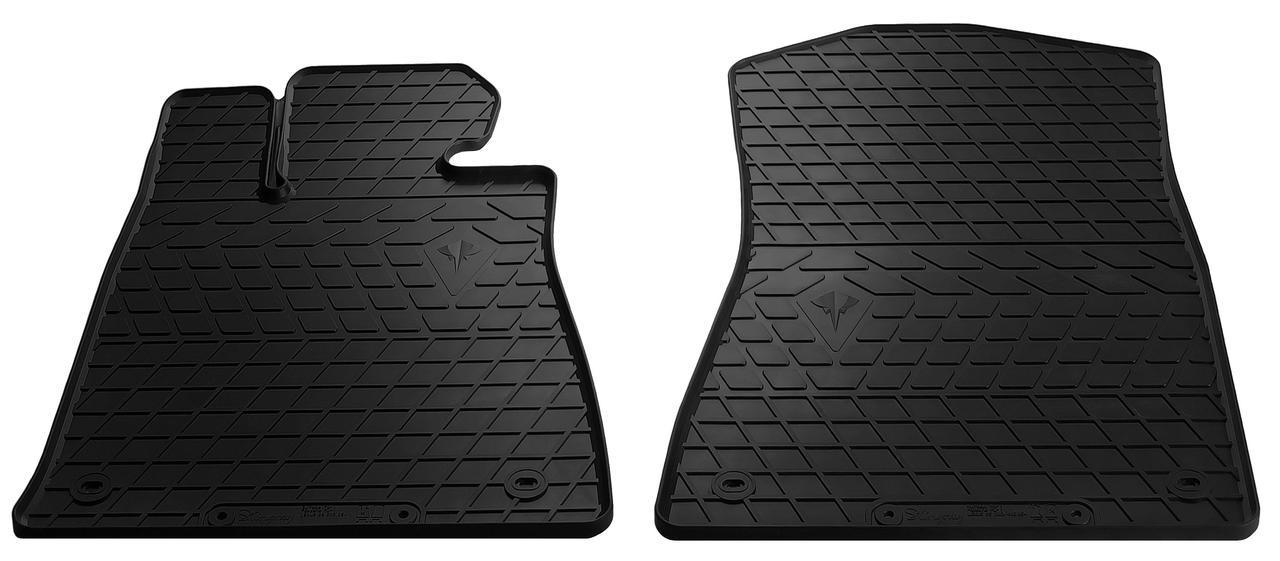 Коврики резиновые Stingray для Lexus GS 2WD 05- design 2016 передние 2 шт. (1028042F)