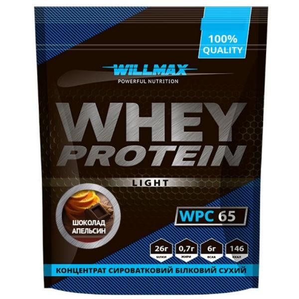 Протеин Willmax Whey Protein 65 1000 г 25 порций Chocolate Orange (000021935) Протеин Willmax Whey Protein 65 1000 г 25 порций Chocolate Orange (000021935)
