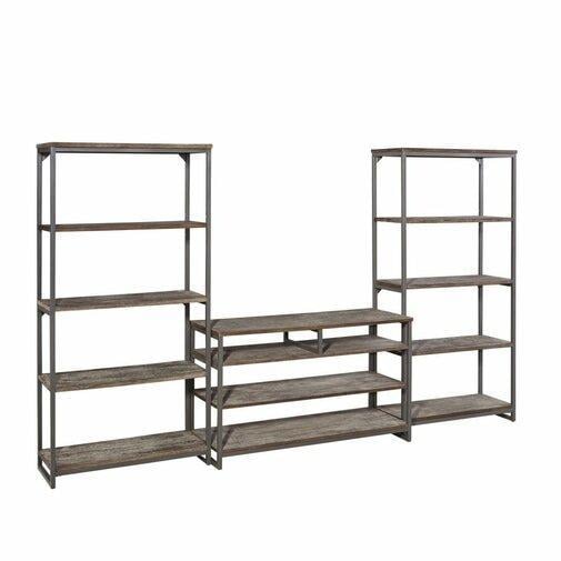 Консоль-стеллаж для дома Loft NS-454 1930x2000x300 мм Черный (6156d59a3edc877ba8589c22)