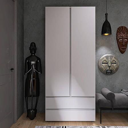 Шкаф Еверест ШЛ-2 Лайт 900х520х2080 мм Нимфея альба Белая (24869786) - фото 1 Шкаф Еверест ШЛ-2 Лайт 900х520х2080 мм Нимфея альба Белая (24869786) - фото 1