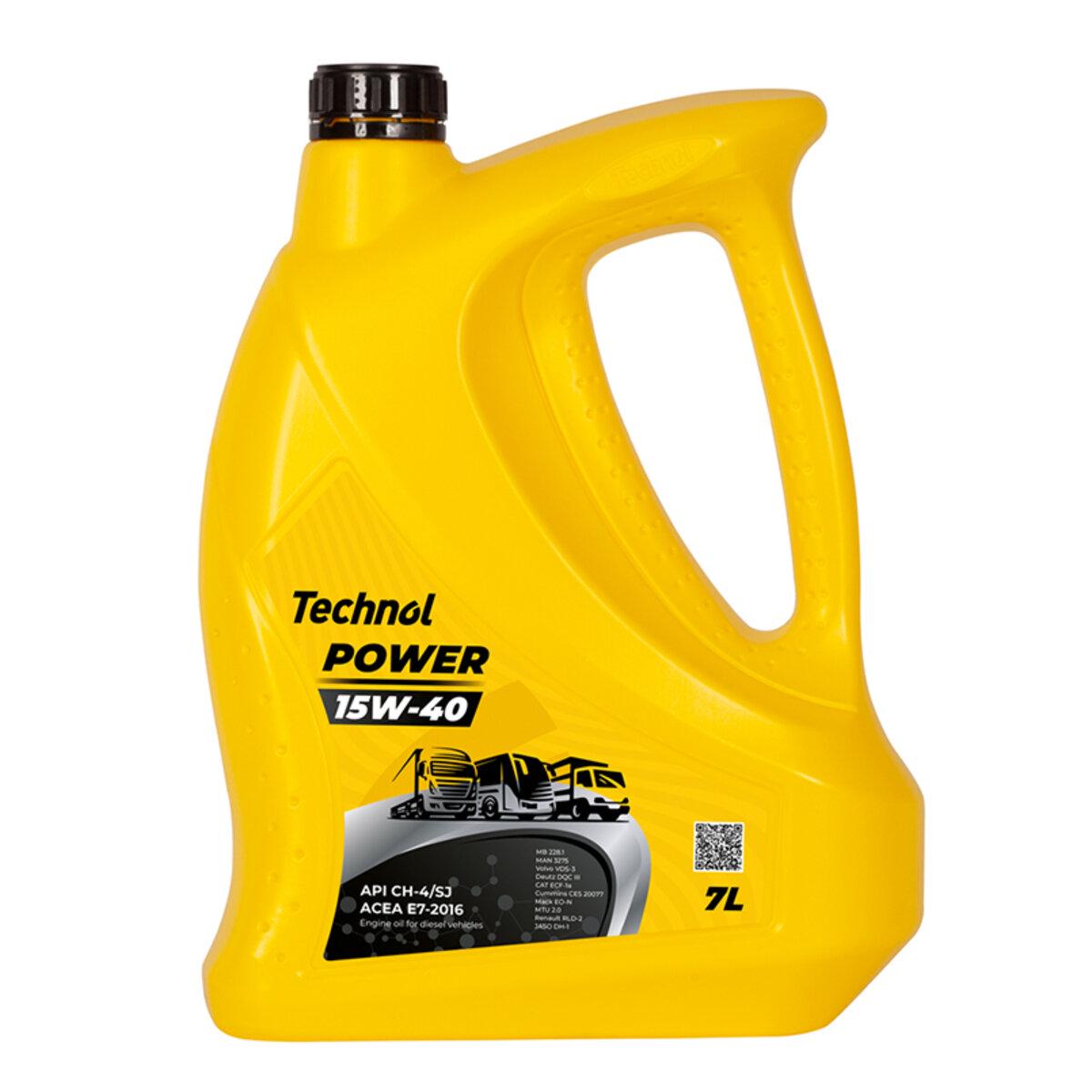 Моторное масло Technol Power 15W-40 7 л