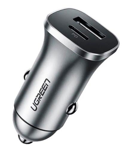 Зарядное устройство автомобильное Ugreen CD130 20W USB Type-C PD Car Charger (1860735063)