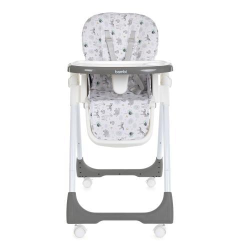 Стульчик для кормления Bambi M 5673-11 Grey Стульчик для кормления Bambi M 5673-11 Grey