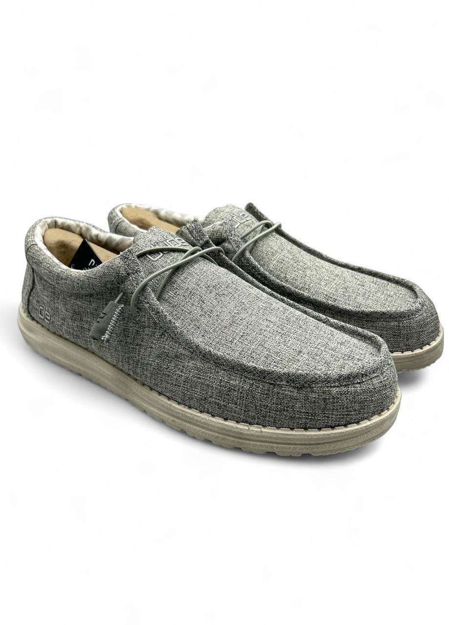 Мокасины мужские Wally Linen Iron 110793901 р. 45 29,7 см Серый (2773042864) Мокасины мужские Wally Linen Iron 110793901 р. 45 29,7 см Серый (2773042864)